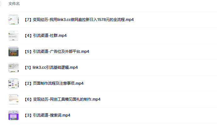 link3.cc聚合链接引流，日引流50＋精准粉-zsff