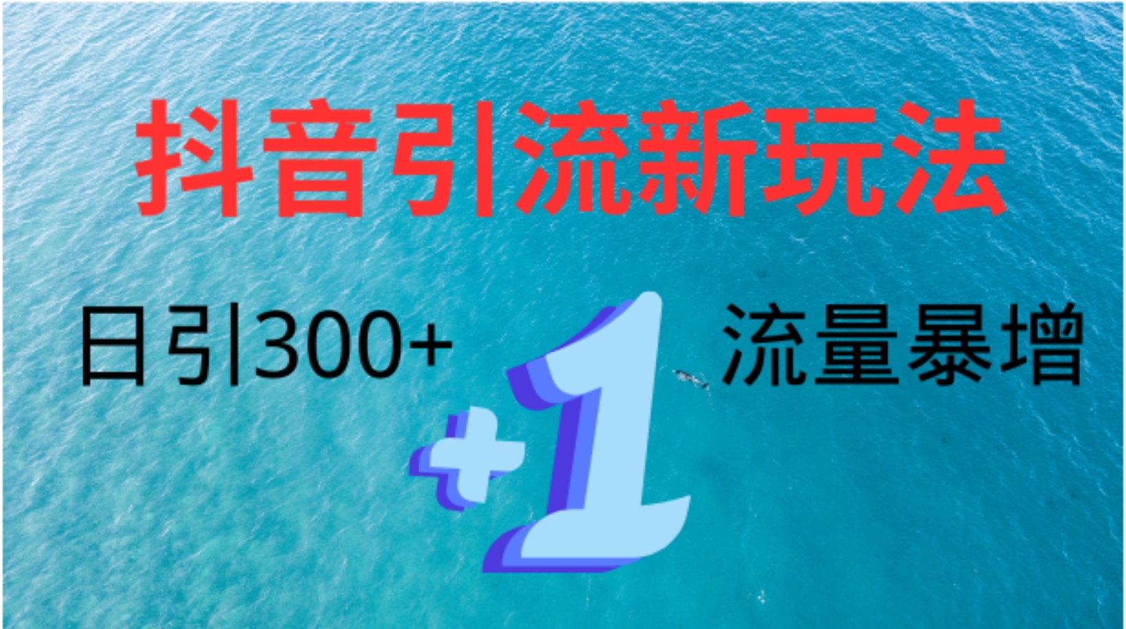创业粉高效引流，抖音工具号玩法4.0，日引300+-zsff