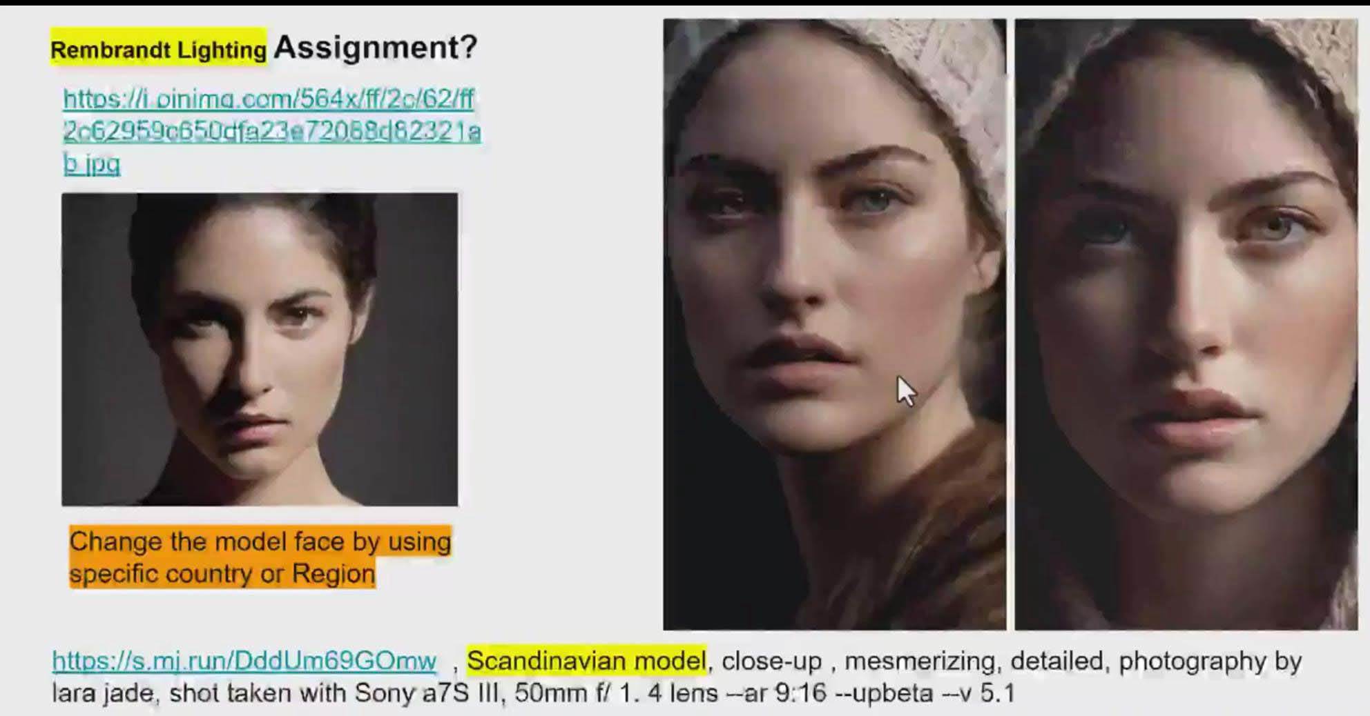 Midjourney v5 ChatGPT 和 Bard AI人工智能人像摄影大师班-15节-中英字幕-zsff