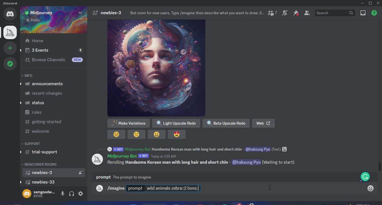 Midjourney AI人工智能艺术图片从入门到高级创作教程-34节课-中英字幕-zsff