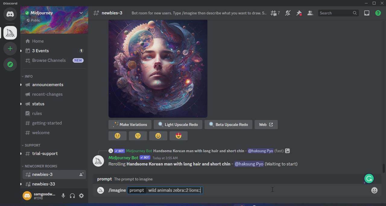 Midjourney AI人工智能艺术图片从入门到高级创作教程-33节课-中英字幕-zsff