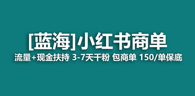 【蓝海项目】小红书商单！长期稳定 7天变现 商单一口价包分配 轻松月入过万-zsff