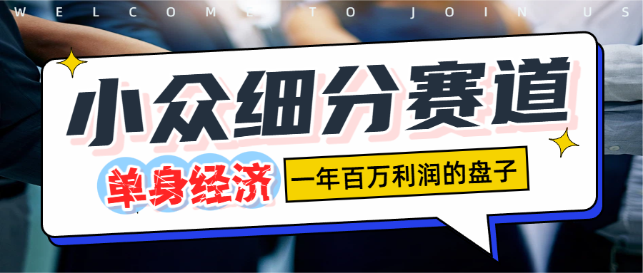 单身经济赛道，一天1000+-zsff